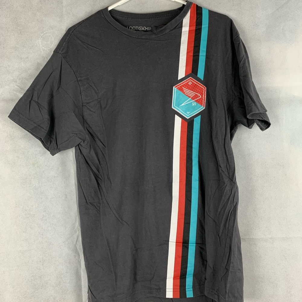 Loot Gaming Bungie Destiny SPARROW RACING LEAGUE Graphic Tee Shirt Gray Mens L
